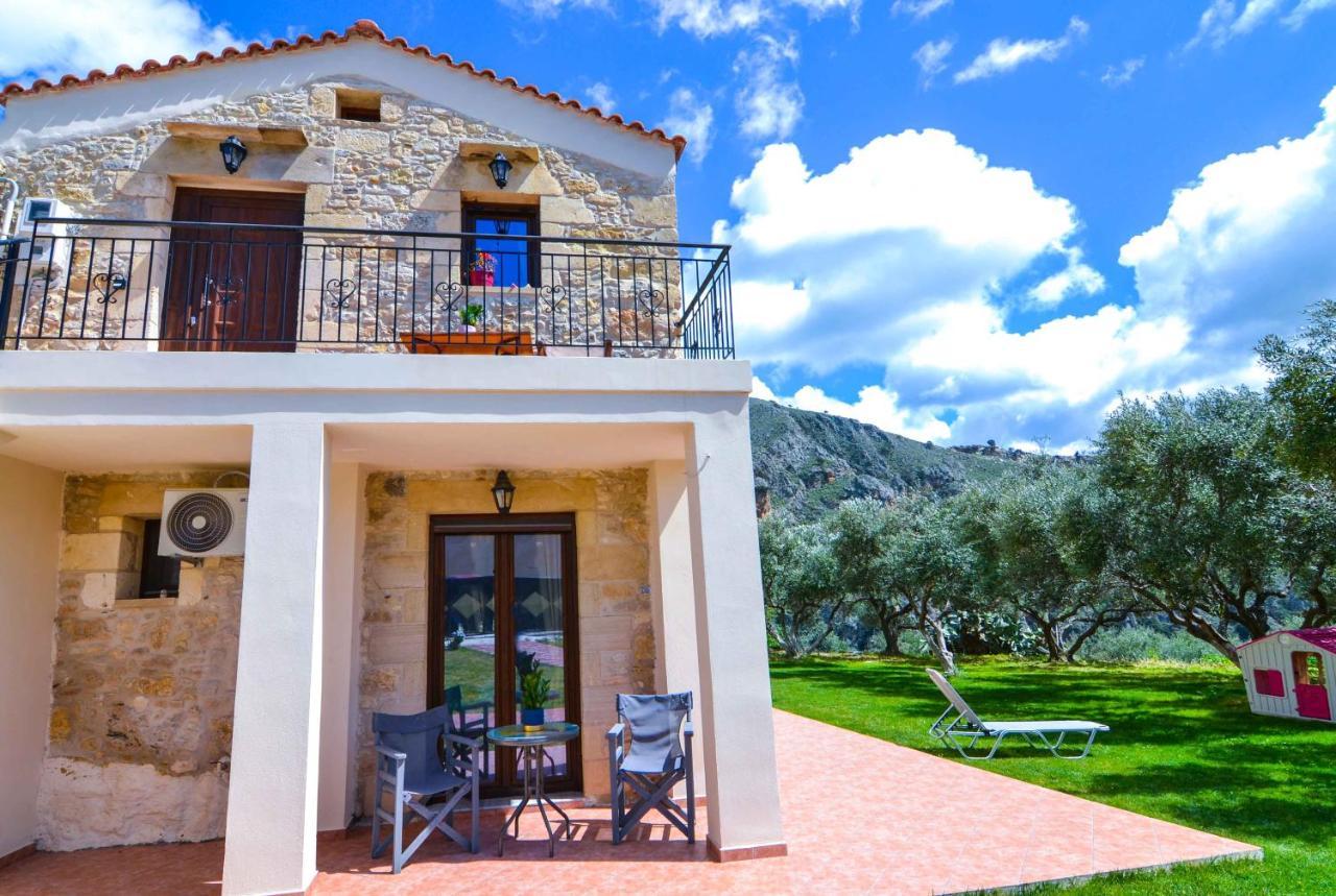 Villa Anastasia Luxe With Top Wifi, Bbq & Amazing Views Kissamos Luaran gambar