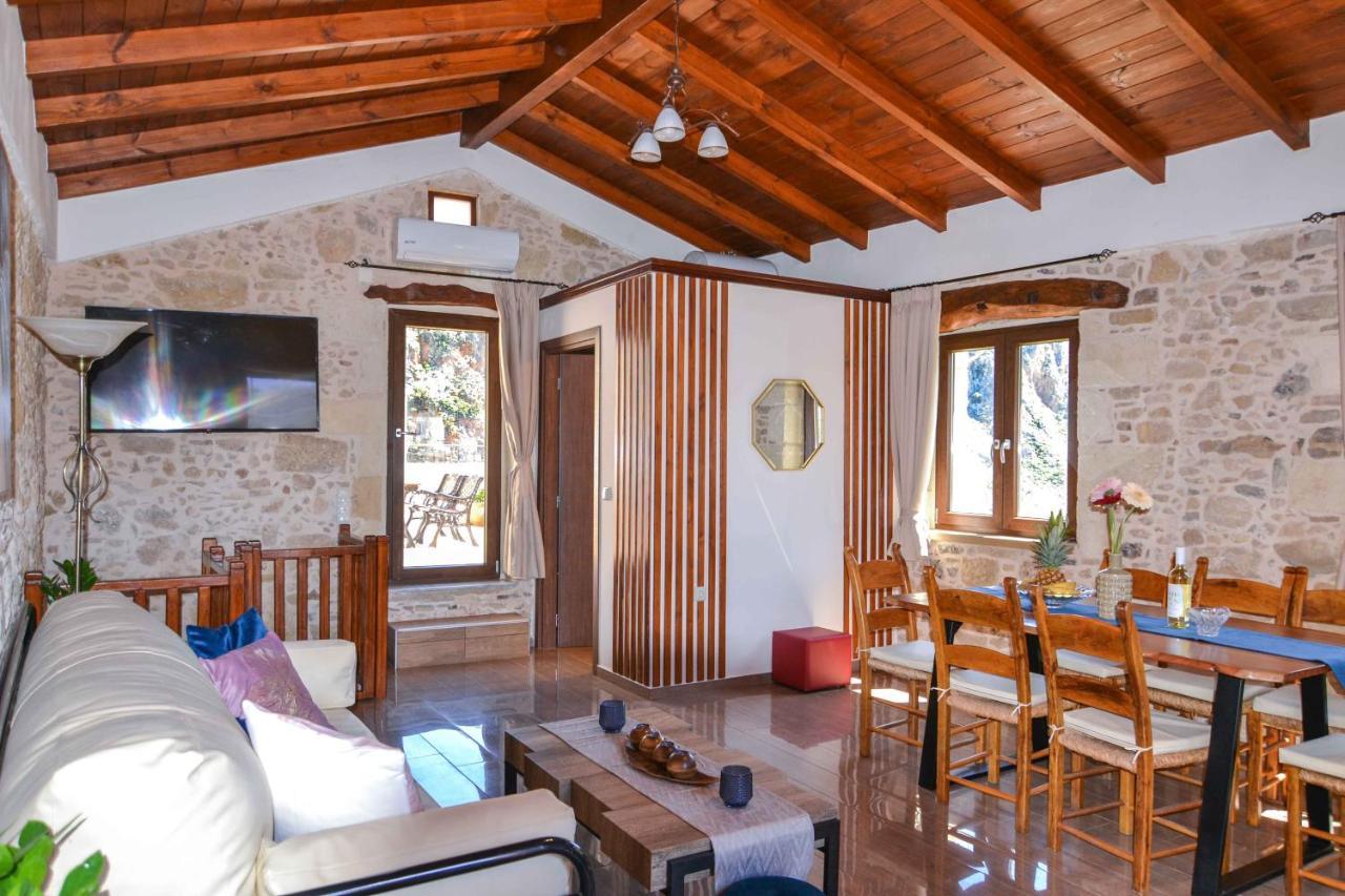 Villa Anastasia Luxe With Top Wifi, Bbq & Amazing Views Kissamos Luaran gambar