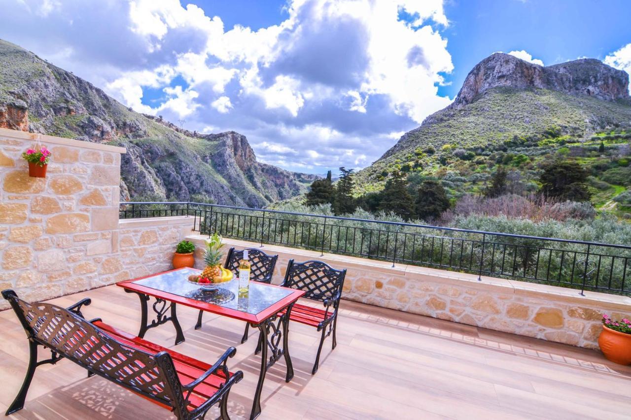 Villa Anastasia Luxe With Top Wifi, Bbq & Amazing Views Kissamos Luaran gambar